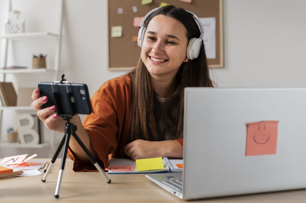 Gen Z creators engaging with brand storytelling content through digital platforms and visual marketing strategies