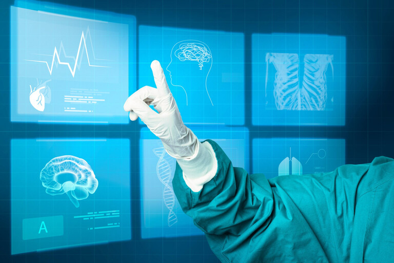 Healthcare Technology telemedicine consultation services in UAE with digital technology connecting patients and doctors online