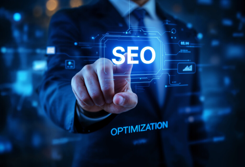 Dubai SEO specialists analyzing local search optimization strategies for UAE businesses ranking improvement